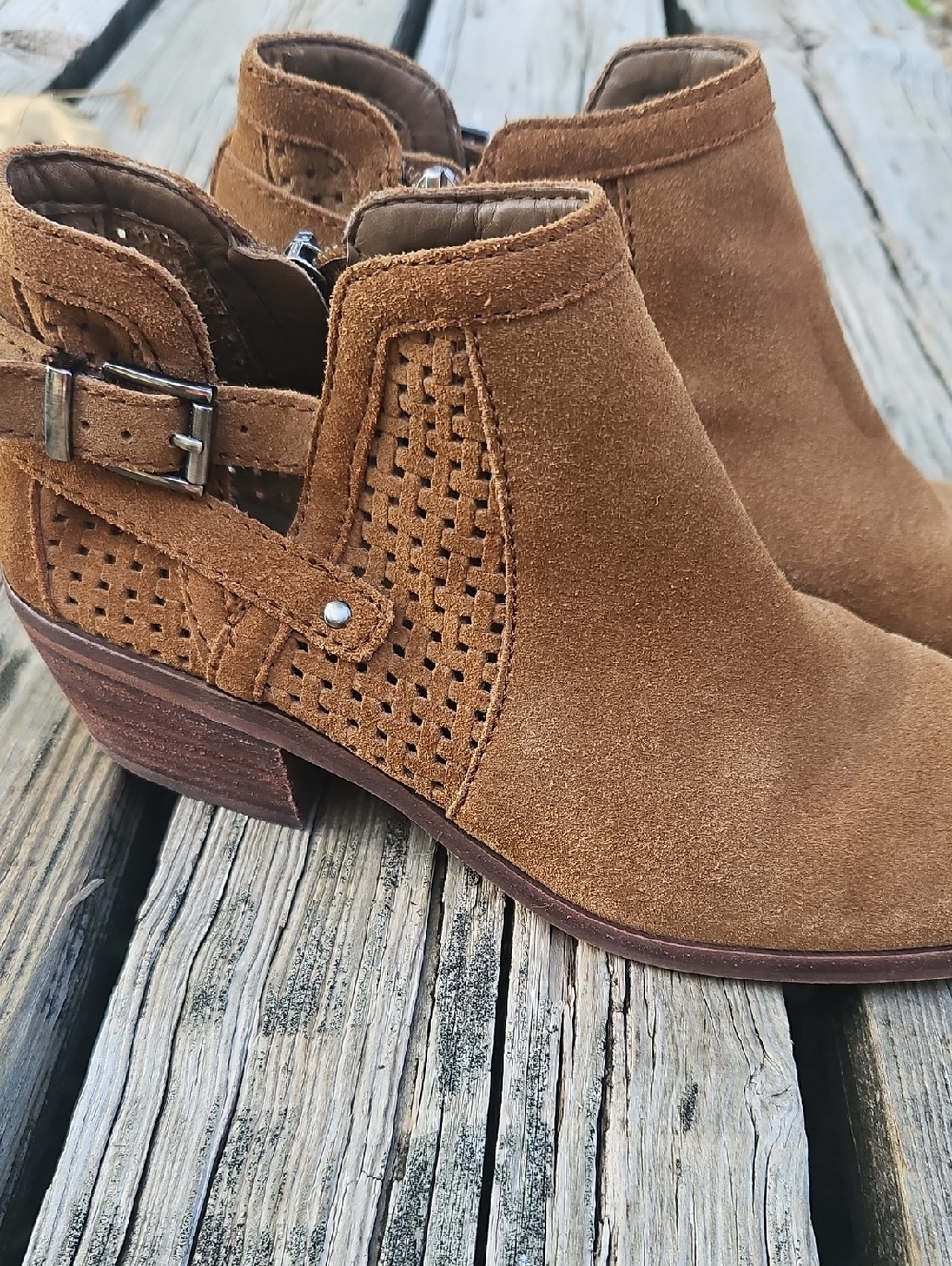 Vince Camuto Suede Booties Size 8.5